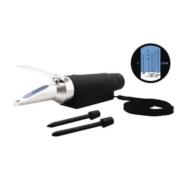 Analog Refractometer, Hand Held, 1-1/2in.W, Laxco, Mfr#: RLA-100ATC