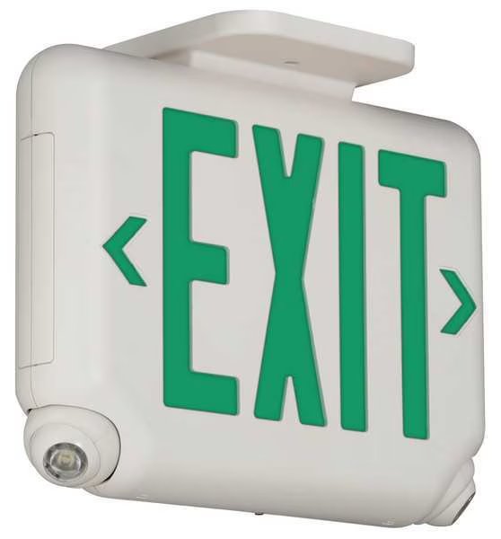 ExtSgn EmLt, Thrmp, Lth Irn Phs, LED, 2.42W, Dual-Lite, Mfr#: EVCUGW