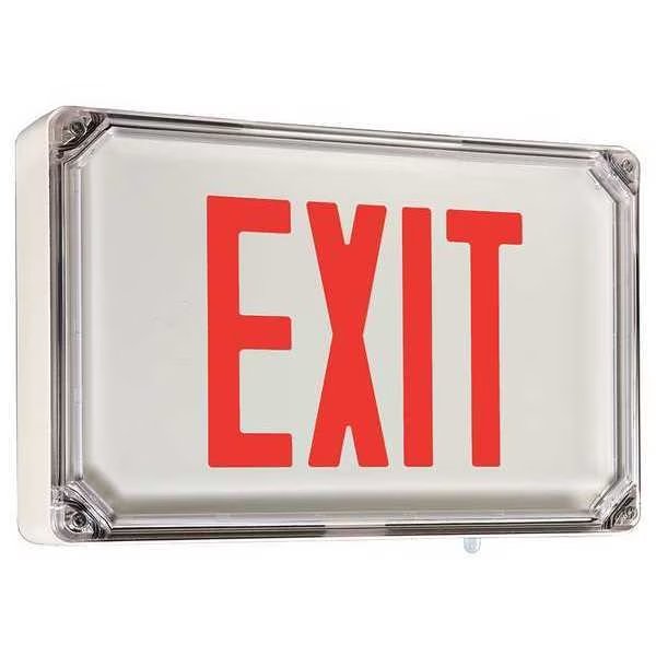 Ext Sgn, Alum, Wht, 14 45/64in, 1.8W, Dual-Lite, Mfr#: SEWLSRW
