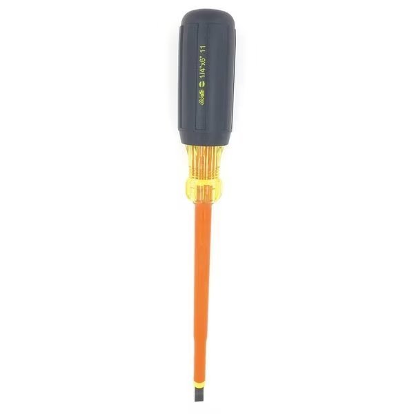 Insulated Screwdriver 1/4 in Round, Ideal, Mfr#: 35-9151