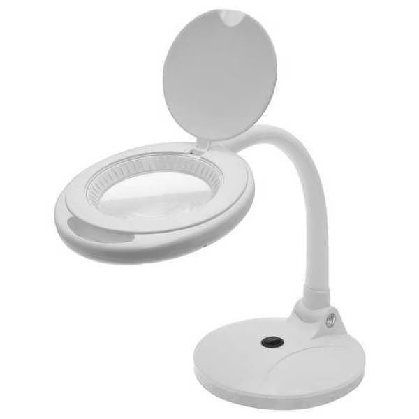 Round Magnifier Light, 570 lm, 5 Diopter, Aven, Mfr#: 26507-XL5