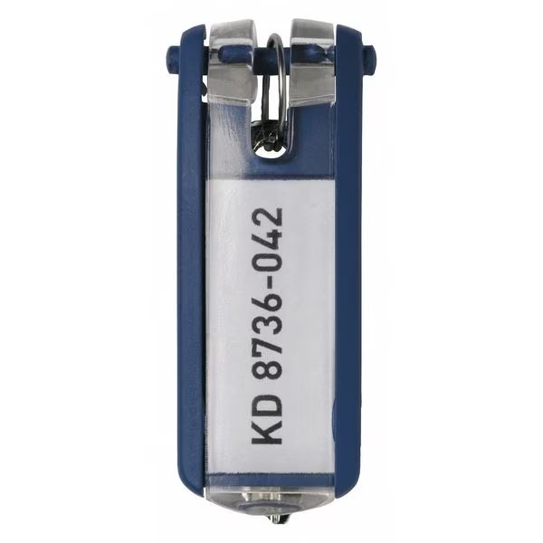 Key Tags, Dark Blue, 6 PK, Durable Office Products, Mfr#: 195707