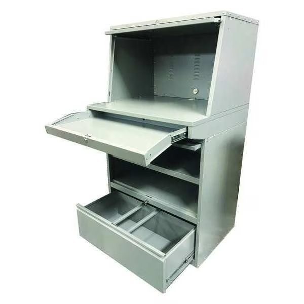 Computer Enclosure, 35" Overall W., Steel, EnjoyTool Select, Mfr#: 462D19
