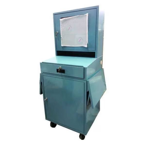 Mobile Computer Cabinet, Blue, EnjoyTool Select, Mfr#: 462D24