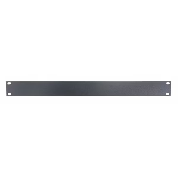 1U Blank Panel 19" Equipment Rack - Black, Video Mount Products, Mfr#: ER1B