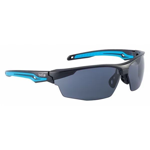 Safety Glasses, Gray Polycarbonate Lens, Anti-Fog ; Anti-Static ; Anti-Scratch, Bolle Safety, Mfr#: 40302