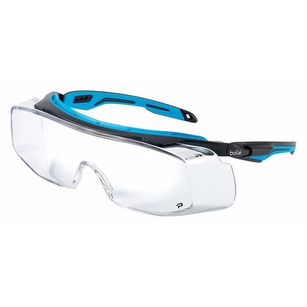 Safety Glasses, Clear Polycarbonate Lens, Anti-Fog ; Anti-Static ; Anti-Scratch, Bolle Safety, Mfr#: 40306