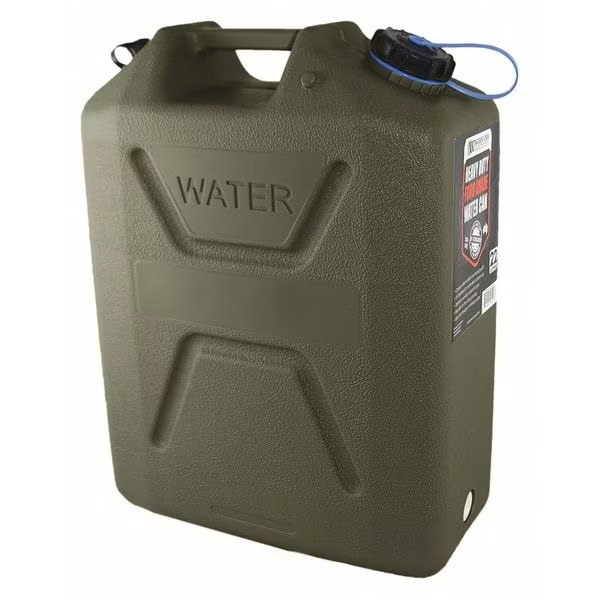 Water Container, 5 gal., Green, 18-1/4" H, Wavian, Mfr#: 3214