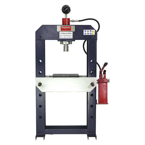 Hydraulic Press, Manual, Overall 76" H