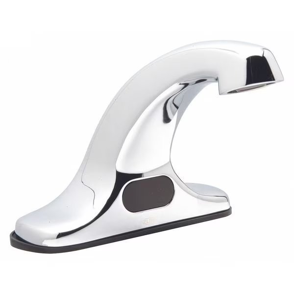 Bathroom Sink Faucet, Deck Mount, Motion Sensor, 0.5 gpm Flow Rate, Polished Chrome, AquaSense, Zurn, Mfr#: Z6915-XL