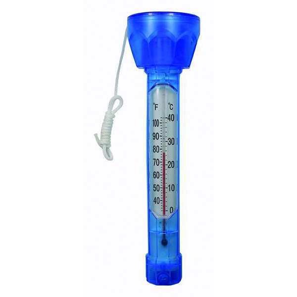 Floating Thermometer, Plastic, 7-5/16" H, Jed Pool Tools, Mfr#: 20-204