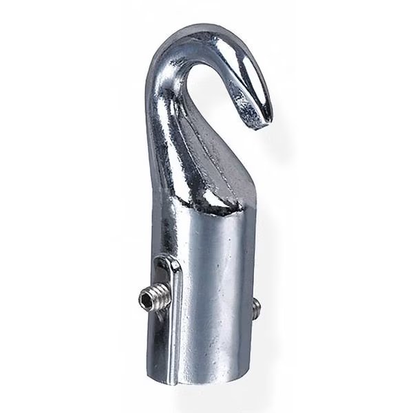 Rope Hook, SS, 2" H, 1-1/4" dia., Jed Pool Tools, Mfr#: 90-863-H