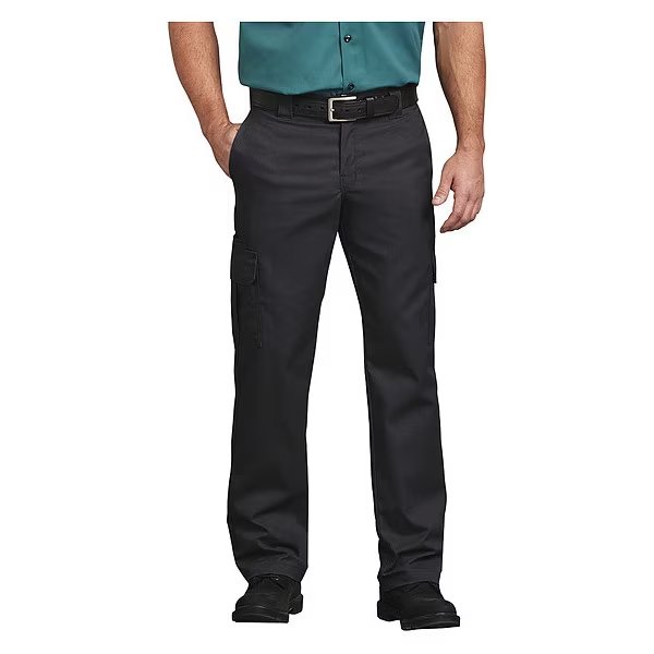 Work Pants, Mens, 34" Waist, 34" Inseam, Dickies, Mfr#: WP95BK 34 34