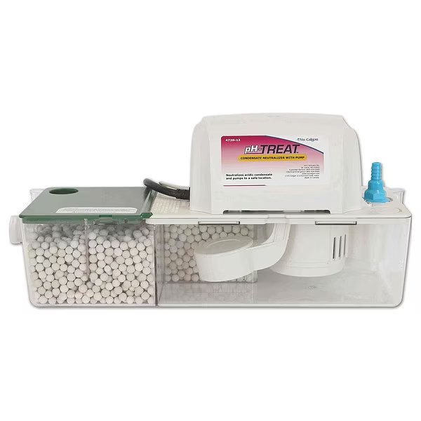 Condensate Neutralizer, Tank, 15.8" L, Nu-Calgon, Mfr#: 4720-12