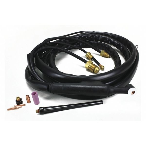 Tig Torch Kit, 250 Amp, American Torch Tip, Mfr#: 20-12-R