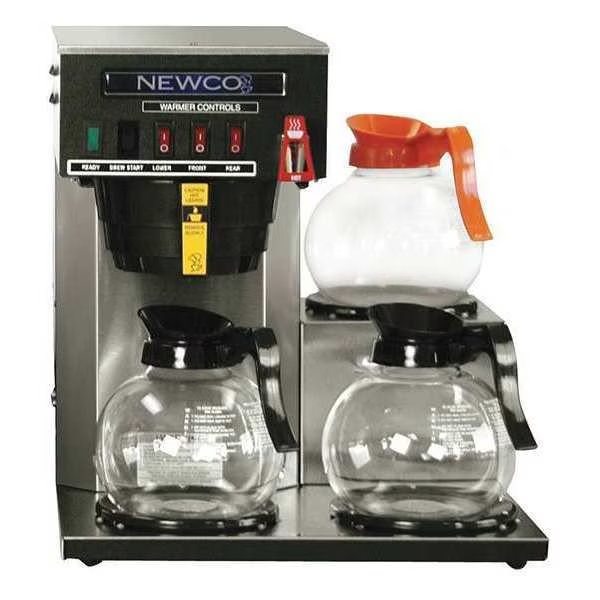 Stainless Steel Automatic Electric 4 gal. Coffee Brewer, Newco Coffee, Mfr#: FC-3