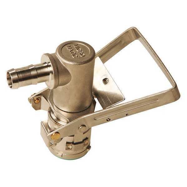 Coupler, 4 Pin, SS, 3/4 In. Hose Barb, Liquidynamics, Mfr#: 195205D