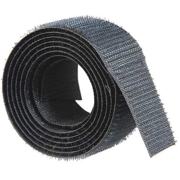 Reclosable Fastener, No Adhesive, 150 ft, 2 in Wd, Black, Velcro Brand, Mfr#: 172208