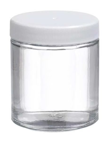 Glass Jar, 4 oz, PK24, Wheaton, Mfr#: W216904