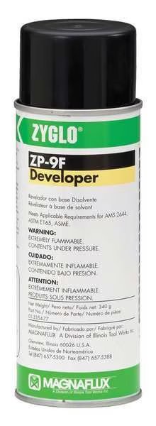 Dye Penetrant Fluorescent, Developer, Magnaflux, Mfr#: ZP-9F