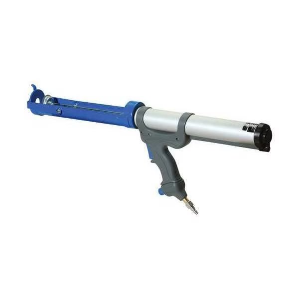 Pneumatic Caulk Gun, 29 oz, Cartridge, Gray, Cox, Mfr#: 63002