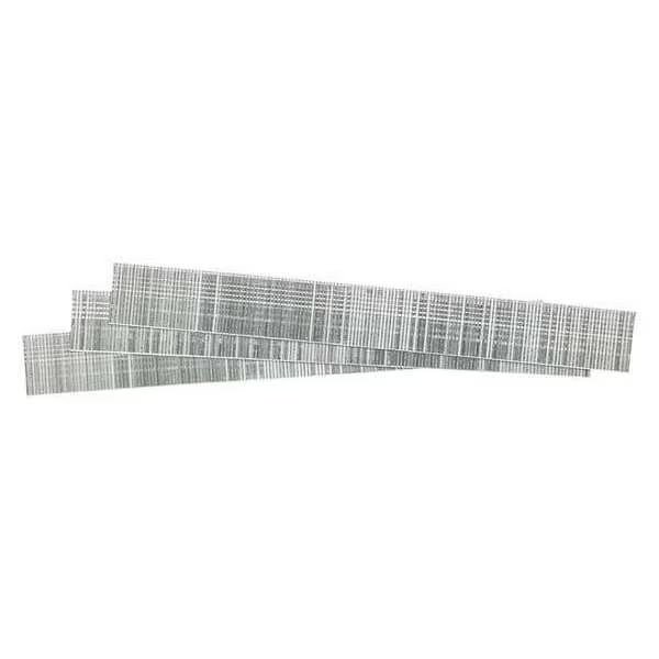 Collated Brad Nail, 5/8 in L, 21 ga, Electro Galvanized, Brad Head, Straight, 5000 PK, Senco, Mfr#: ZX10EAA