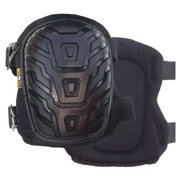Knee Pads, Black, Plastic, Non-Marring, PR, Impacto, Mfr#: 868-00