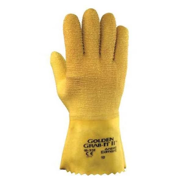 Cut Resistant Coated Gloves, A2 Cut Level, Cream, ( 10 ), Edge, Mfr#: 16-312