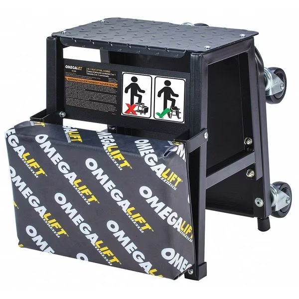 Convertible Creeper, 19-1/2 in. L, 350 lb., Omega, Mfr#: 91305