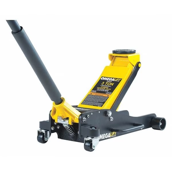 3 Tons Hybrid Service Jack 19" Max. Lifting H., 4" Min. Lifting H, Omegalift, Mfr#: 26033