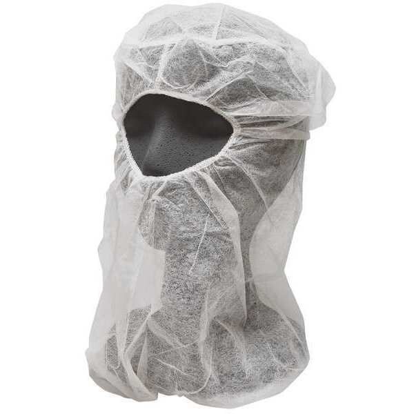 Disposable Hood, White, XL, PK1000, Action Chemical, Mfr#: H1001W