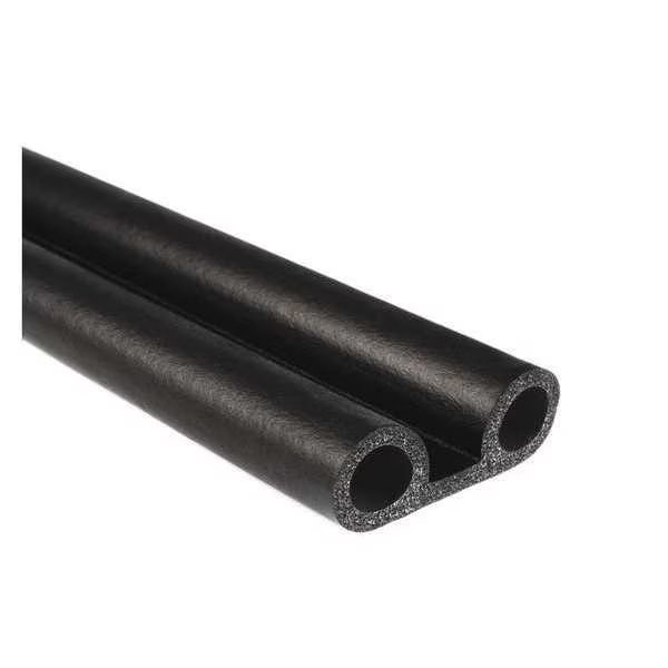 Lid Seal, Double Bulb, 0.50" H, .150" Dia, Trim-Lok, Mfr#: X1145HT-25
