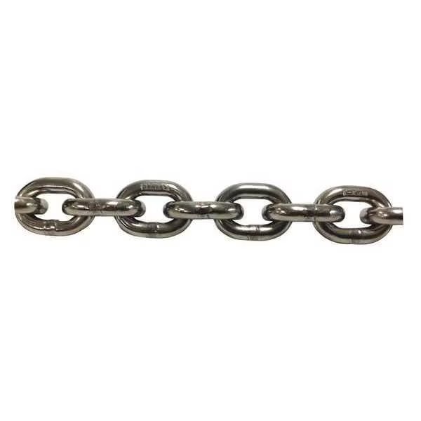 Chain, 10 ft. L, Trade Size 9/32 in., Pewag, Mfr#: 38113/10