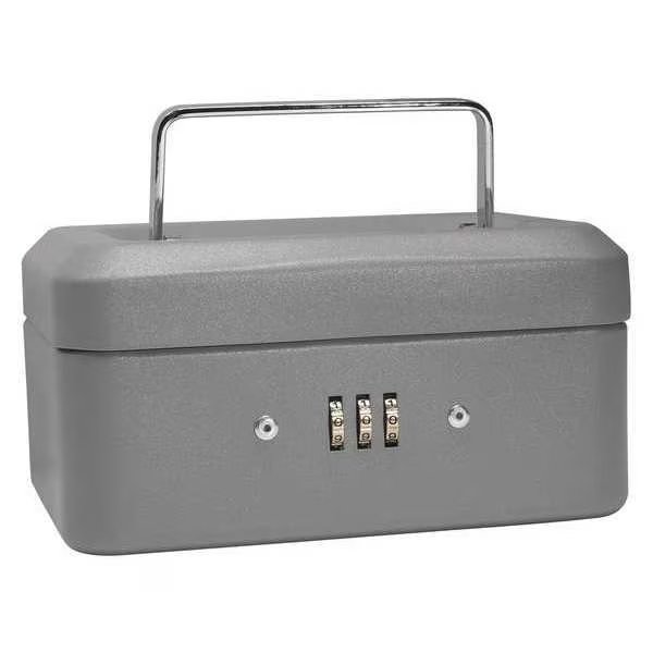 Cash Box, Compartments 4, 2 in. H, Barska, Mfr#: CB11782