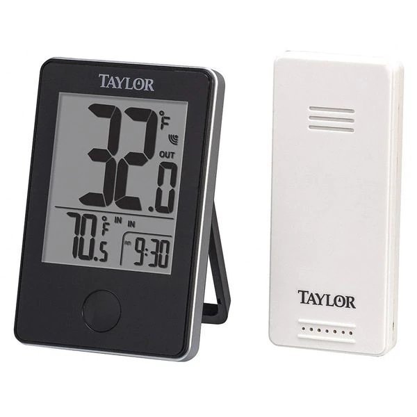 Wireless In/Out Thermometer w/Remote, Taylor, Mfr#: 1730