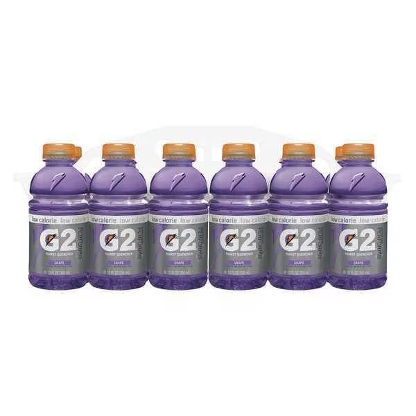 G2, Low Calorie Sports Drink, 12 oz ready to drink, Grape, 24 Pack, Gatorade, Mfr#: 10052000122036