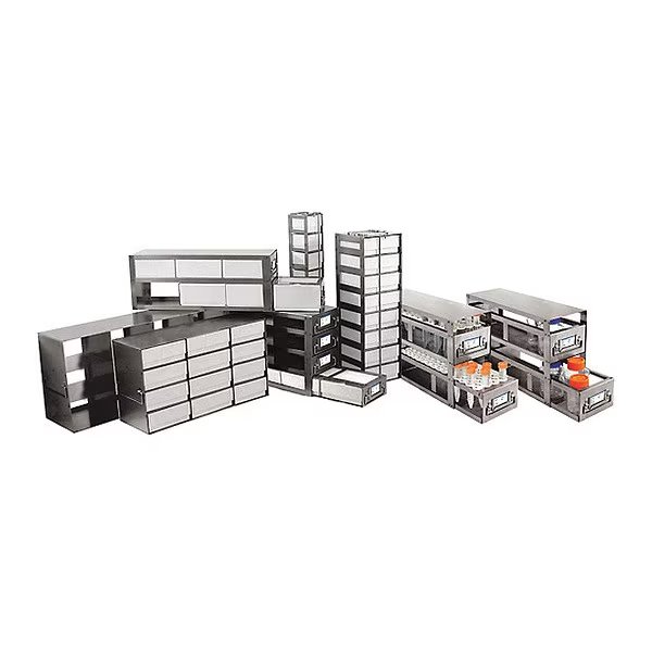 Freezer Rack, Side Access 4in x 4in, Argos Technologies, Mfr#: RF442A