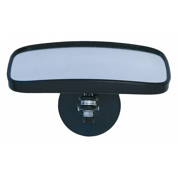 Side-View Magnetic Mirror, Black, Plastic, Ideal Warehouse Innovations, Mfr#: 70-1145