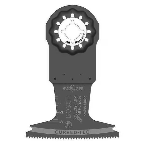 Oscillating Blade, Bi-Metal, 4 in. L, Bosch, Mfr#: OSL212F