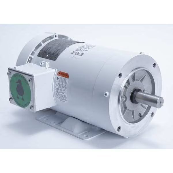 Washdown Motor, 1HP, Face/Base, 143TC Frame, Leeson, Mfr#: 121867.00