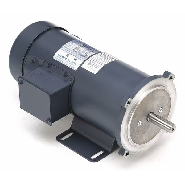DC Permanent Magnet Motor, 7.6A, 90VDC, Leeson, Mfr#: 098032.00
