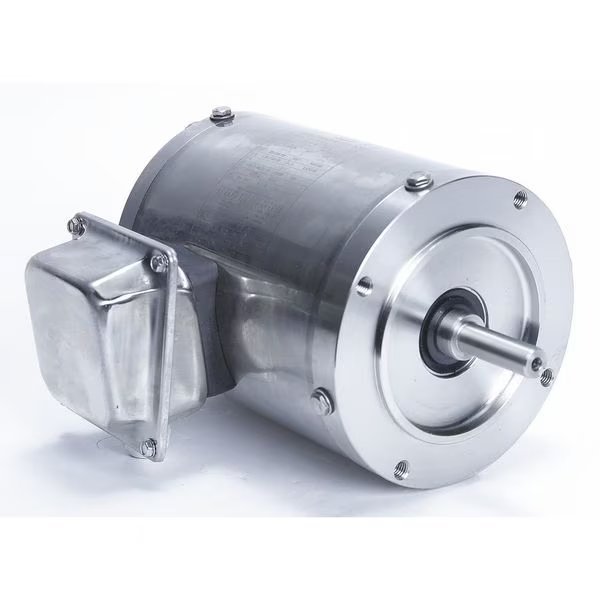 Washdown Motor, 1/2 HP, 1740 RPM, Leeson, Mfr#: 191205.00