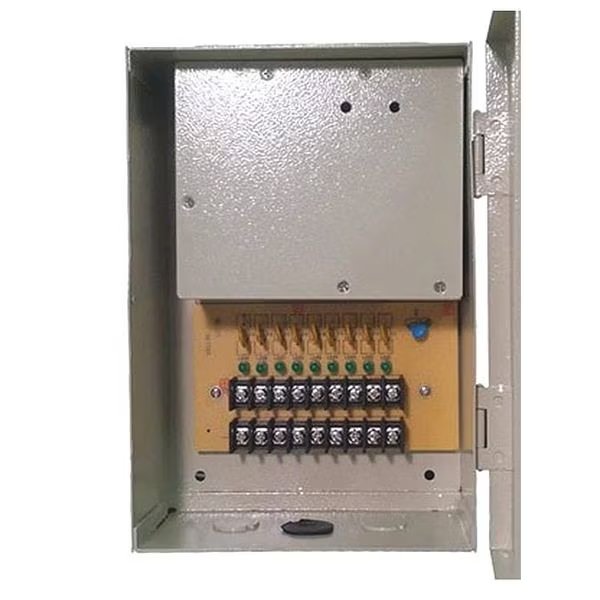 Power Supply, Beige, Alum, 6-7/32 in. H, Lts, Mfr#: DV-AT1209A-D9