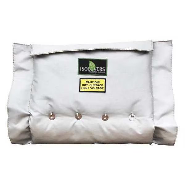 2" x 12" L Fiberglass Insulated Pipe Jacket 3" Wall, Unitherm, Mfr#: IW1212