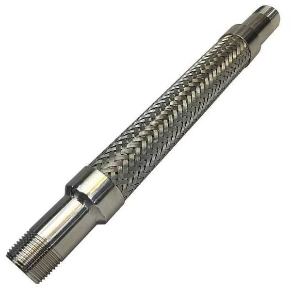 Flexible Metal Hose, 1 in. dia, 8 in. L, EnjoyTool Select, Mfr#: 16PL-CA11-0080-11D-11D