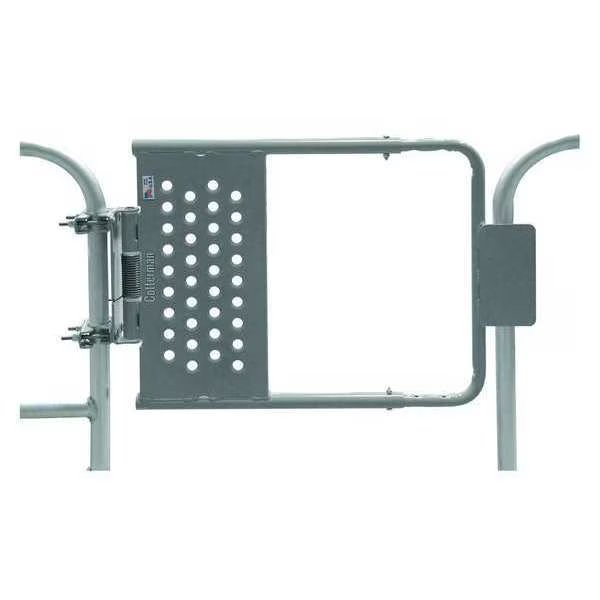 Safety Gate, Gray, Powder Coated, Steel, Cotterman, Mfr#: SG1626ZC1P1S