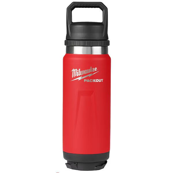 Insulated Bottle, SS, 24 oz CAP, Black, Milwaukee Tool, Mfr#: 48-22-8396R