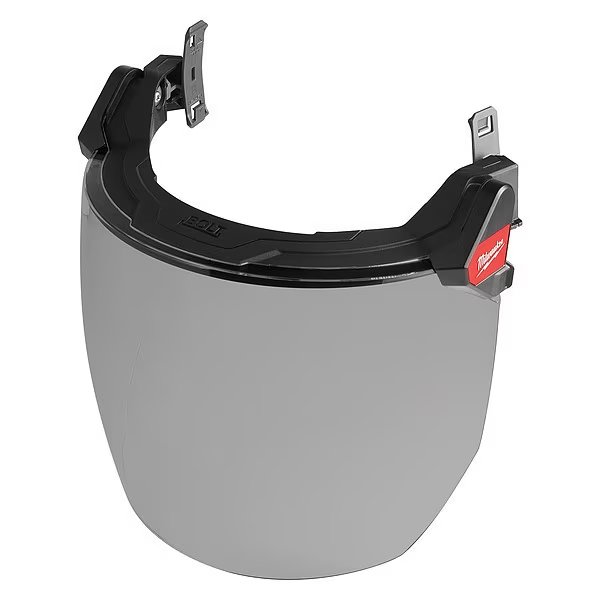 BOLT Gray Dual Coat Lens Full Face Shield for Milwaukee Safety Helmets and Hard Hats, Milwaukee Tool, Mfr#: 48-73-1425