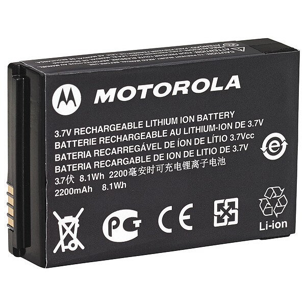 Battery Pack, Brand Motorola, Lithium Ion, Motorola, Mfr#: pmnn4468b