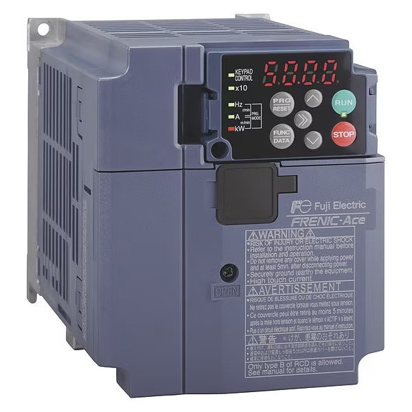 Drive, Max HP 15, Enclosure NEMA 1, Fuji Electric, Mfr#: FRN0024C2S-4U